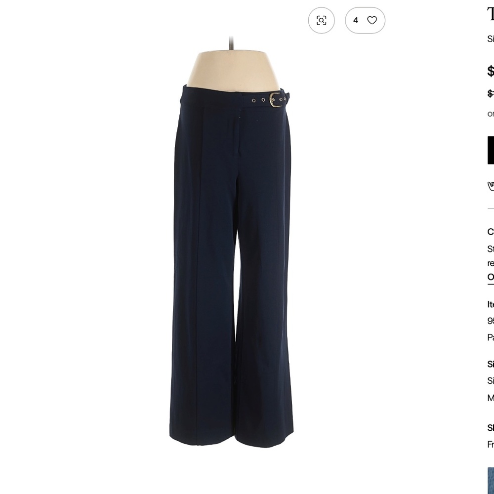 Tahari Wide Leg Pants